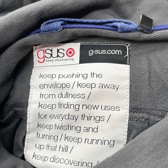 Gsus y2k pleated floral sweatshirt floral sz sm - Picture 3 of 9